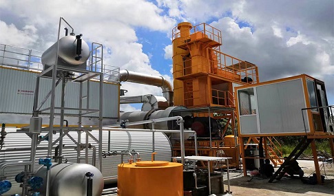 Working Principle of Dust Collector in Asphalt Mixing Plant